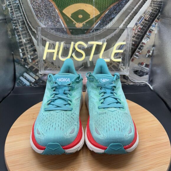 Hoka One One Women’s Clifton 8 “Aquarelle/Eggshell Blue” Sz 7.5B - Picture 6 of 10
